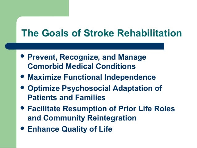 The stroke rehab team